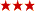 Automobile Association 3 Red Stars