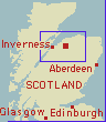 map of Scotland