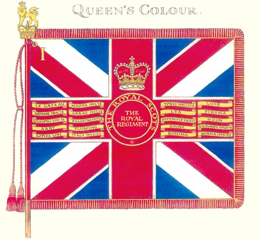 Royal Scots Queens Colour